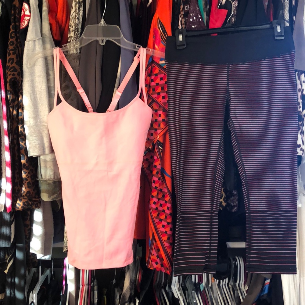 L top and M bottom Lucy workout set